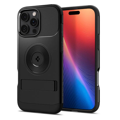 Spigen Slim Armor MagSafe iPhone 16 Pro Case - Black_6