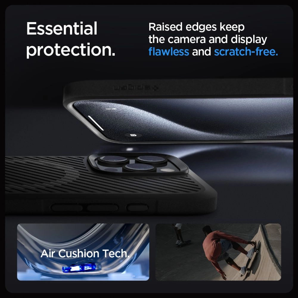 Spigen Core Armor Mag Case with MagSafe for iPhone 16 Pro - Matte Black_9