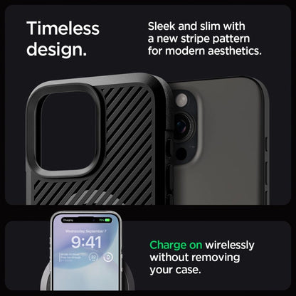 Spigen Core Armor Mag Case with MagSafe for iPhone 16 Pro - Matte Black_6