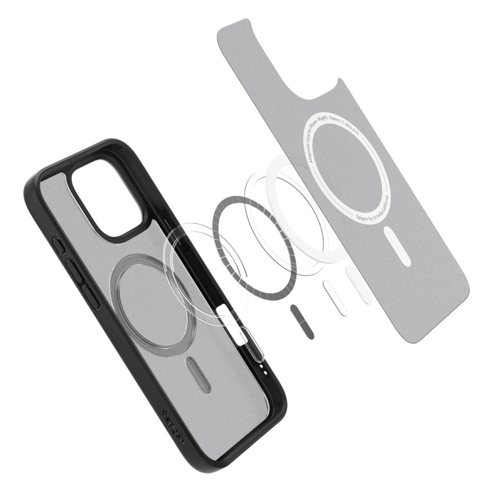 Spigen Ultra Hybrid Mag Case with MagSafe for iPhone 16 Pro - Black_4