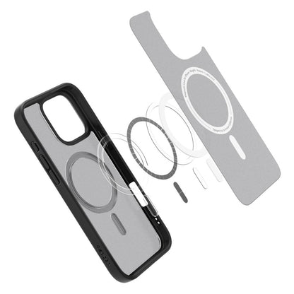 Spigen Ultra Hybrid Mag Case with MagSafe for iPhone 16 Pro - Black_4