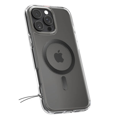Spigen Ultra Hybrid Mag Carbon Fiber Case with MagSafe for iPhone 16 Pro - Dark Gray_2