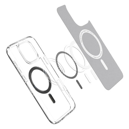 Spigen Ultra Hybrid Mag Carbon Fiber Case with MagSafe for iPhone 16 Pro - Dark Gray_4