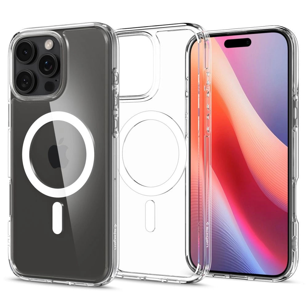 Spigen Ultra Hybrid Mag Case with MagSafe for iPhone 16 Pro - White_0