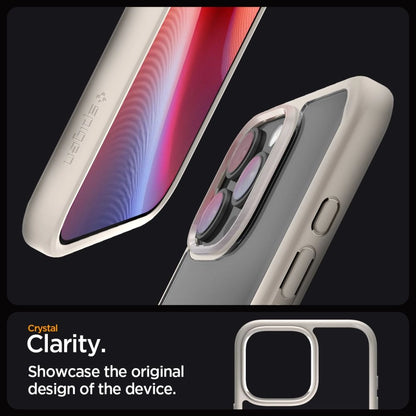 Spigen Ultra Hybrid case for iPhone 16 Pro - titanium_10