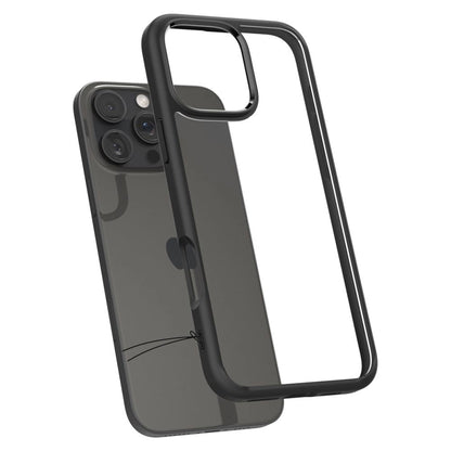 Spigen Ultra Hybrid iPhone 16 Pro Case - Matte Black_6