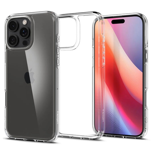Spigen Ultra Hybrid iPhone 16 Pro Case - Clear_0