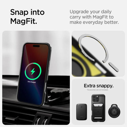 Spigen Tough Armor MagSafe Case with Stand for iPhone 16 Pro - Black_11