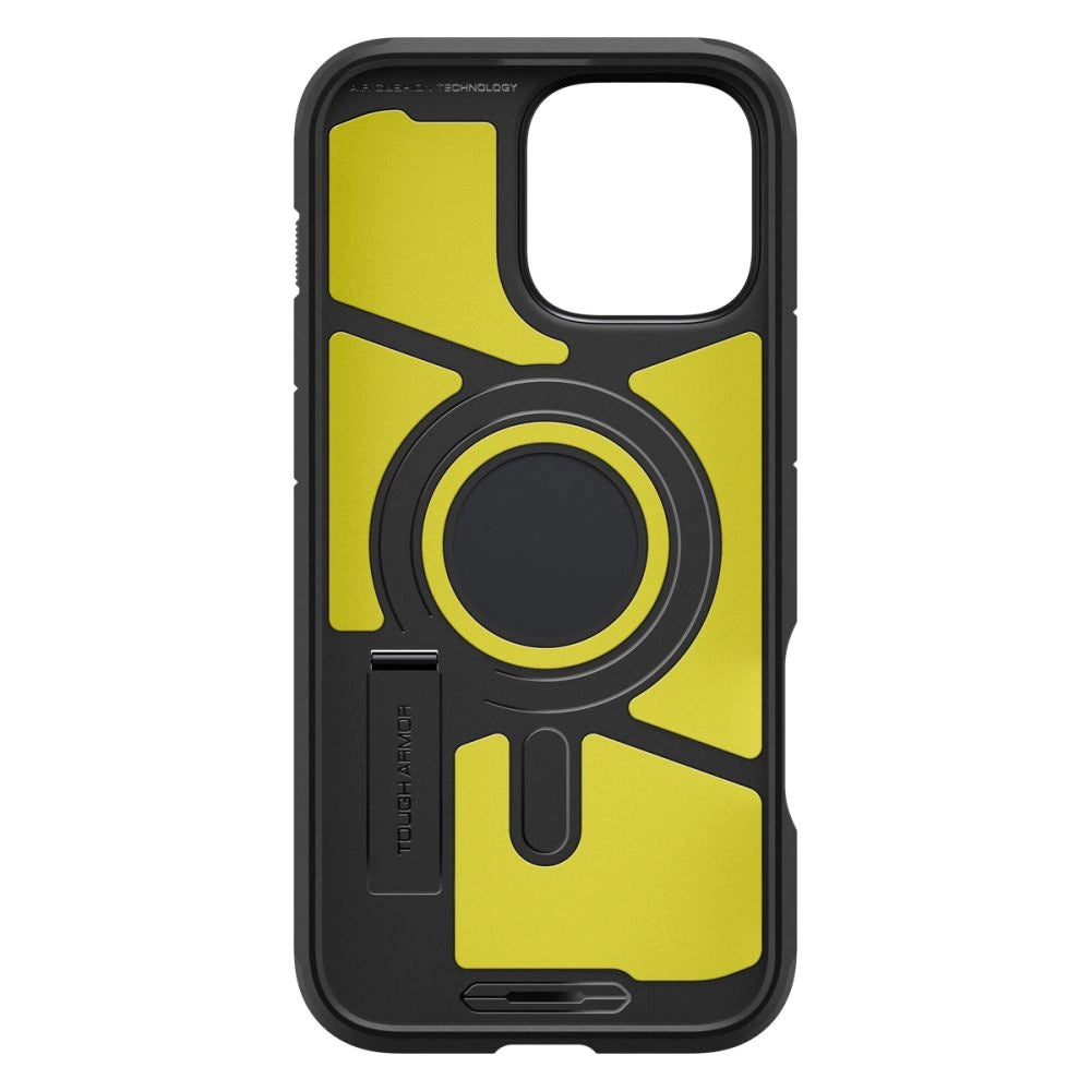 Spigen Tough Armor MagSafe Case with Stand for iPhone 16 Pro - Black_3