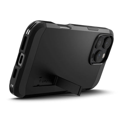 Spigen Tough Armor MagSafe Case with Stand for iPhone 16 Pro - Black_7