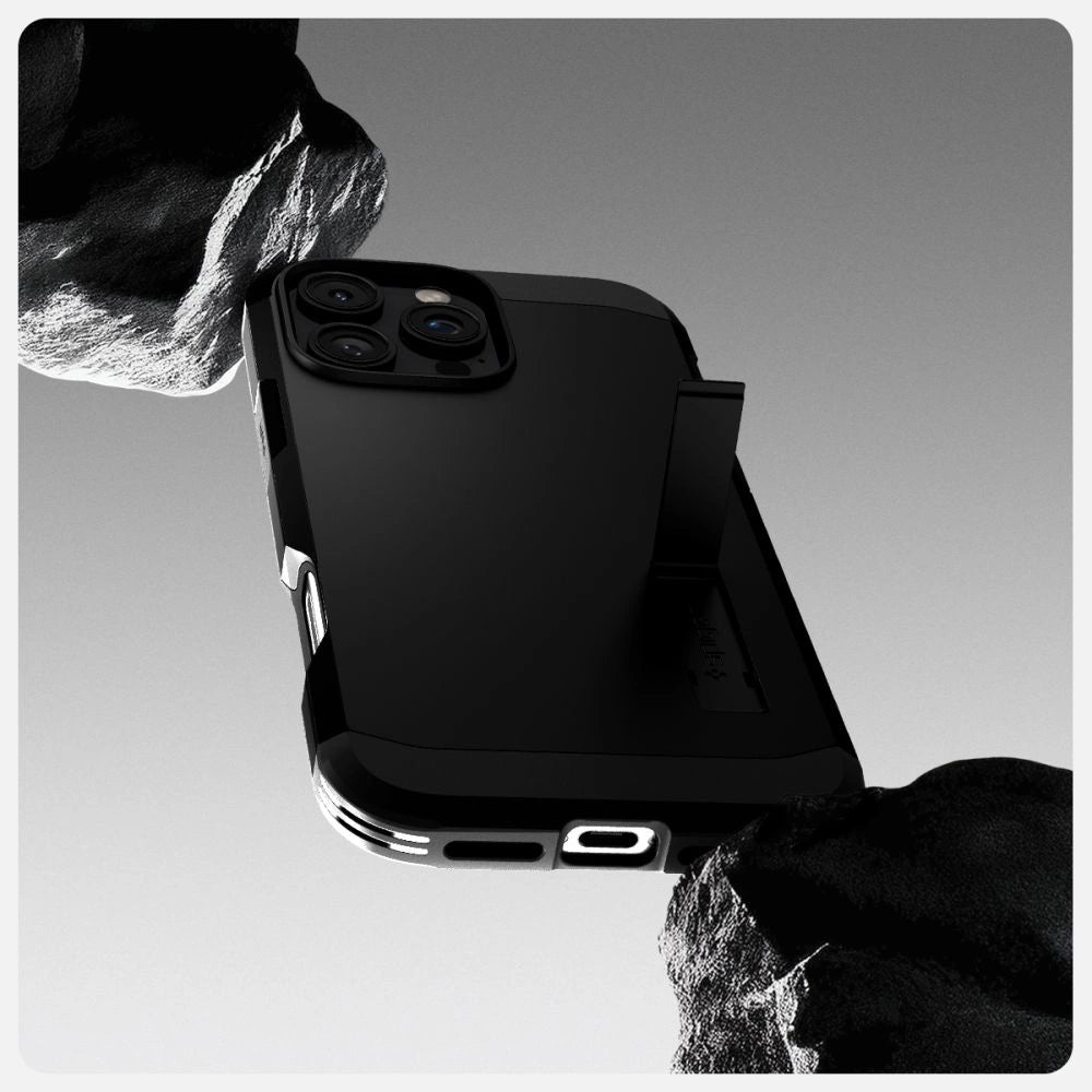 Spigen Tough Armor MagSafe Case with Stand for iPhone 16 Pro - Black_8