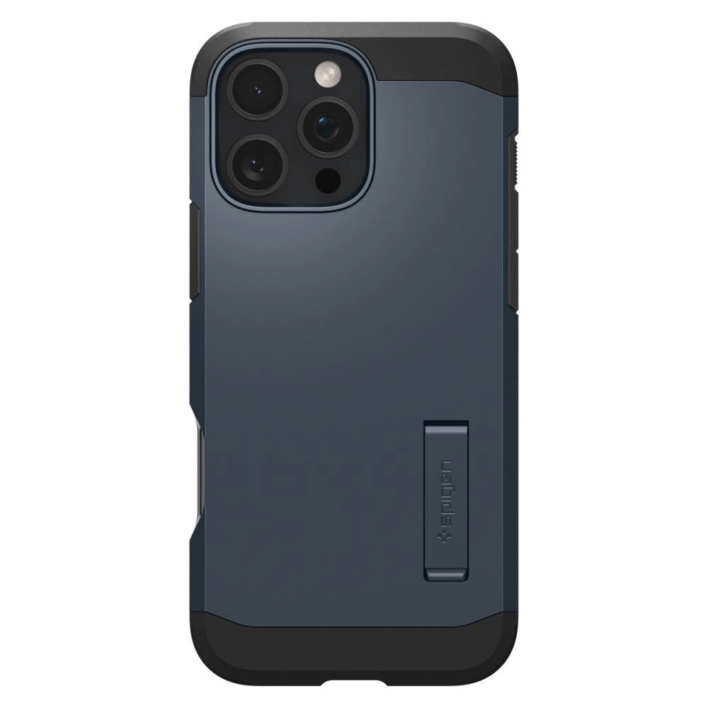 Spigen Tough Armor MagSafe Case with Stand for iPhone 16 Pro - Dark Gray_2