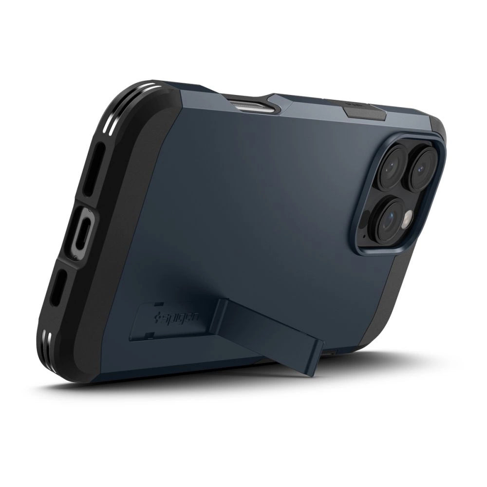 Spigen Tough Armor MagSafe Case with Stand for iPhone 16 Pro - Dark Gray_7