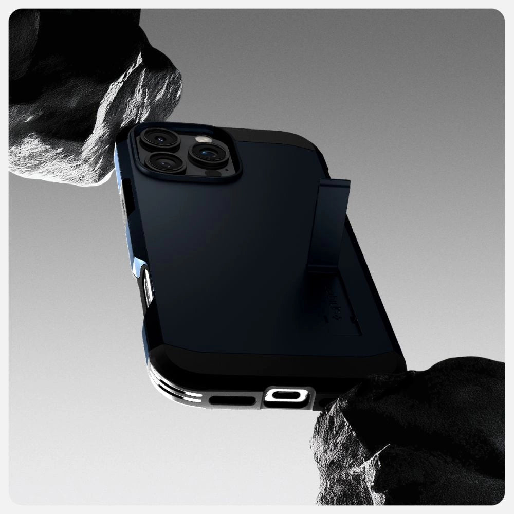 Spigen Tough Armor MagSafe Case with Stand for iPhone 16 Pro - Dark Gray_8