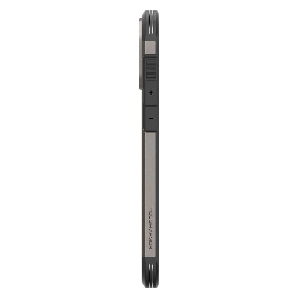Spigen Tough Armor MagSafe case with stand for iPhone 16 Pro - gunmetal_4