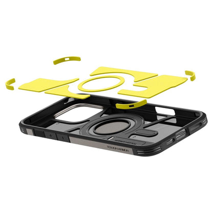 Spigen Tough Armor MagSafe case with stand for iPhone 16 Pro - gunmetal_5