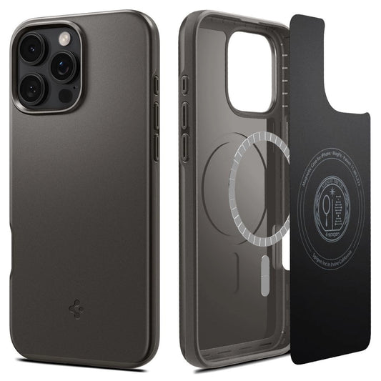 Spigen Thin Fit MagSafe case for iPhone 16 Pro - gunmetal_0