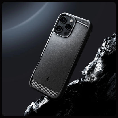 Spigen Rugged Armor MagSafe Case for iPhone 16 Pro Max - Black_8