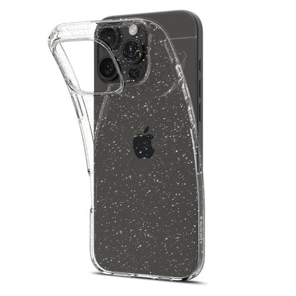 Spigen Liquid Crystal iPhone 16 Pro Case - Clear Glitter_1