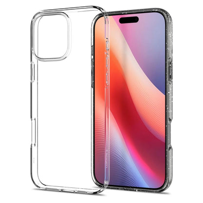 Spigen Liquid Crystal iPhone 16 Pro Case - Clear Glitter_4