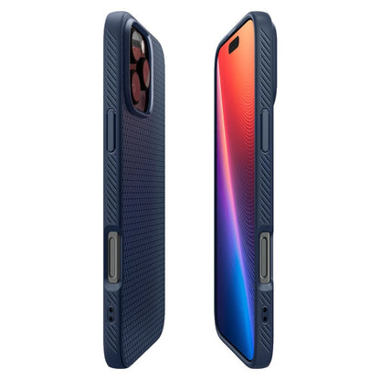 Spigen Liquid Air Case for iPhone 16 Pro - Blue_5
