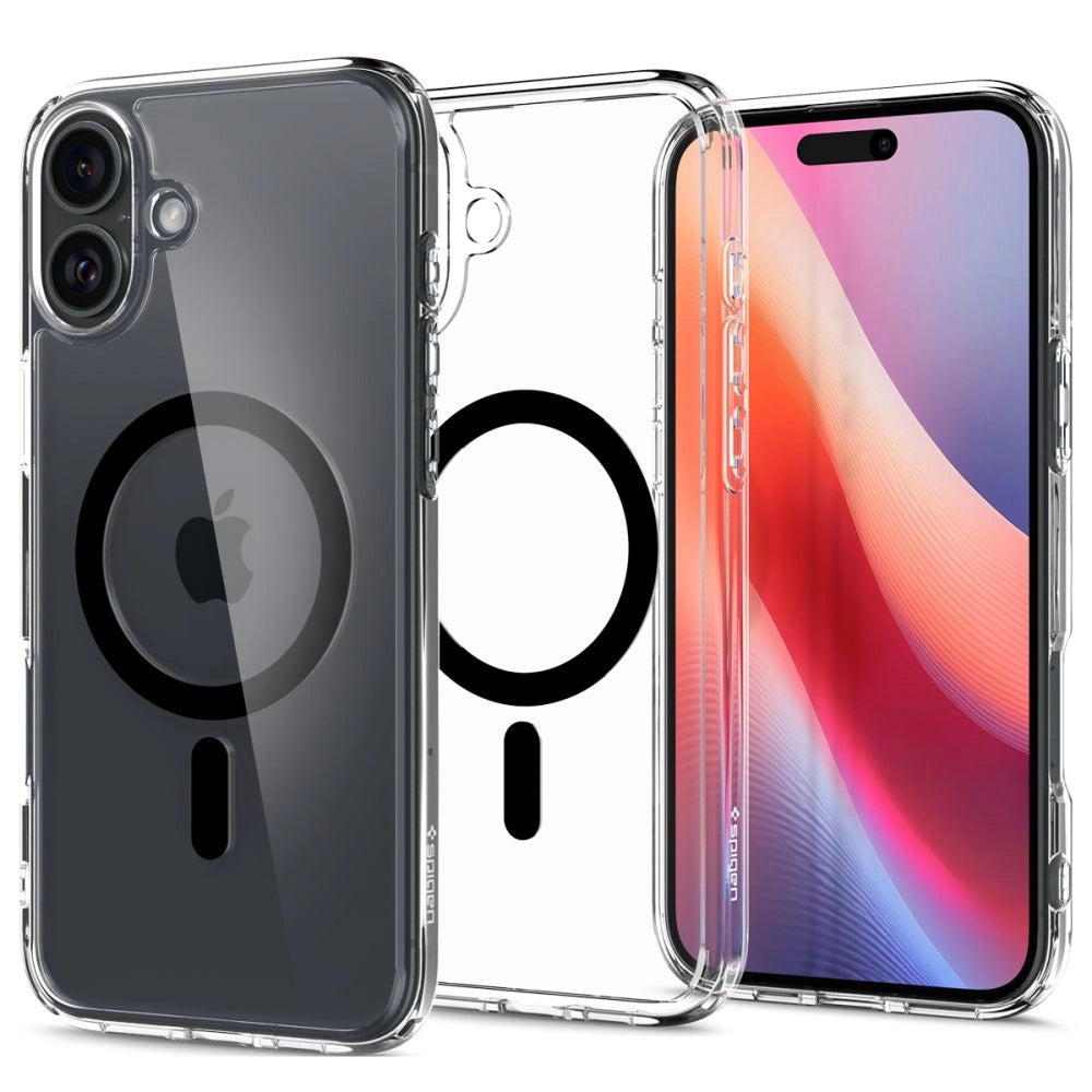 Spigen Ultra Hybrid Mag Case with MagSafe for iPhone 16 Plus - Black_0