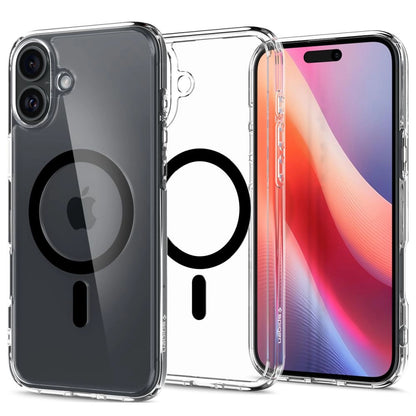 Spigen Ultra Hybrid Mag Case with MagSafe for iPhone 16 Plus - Black_0