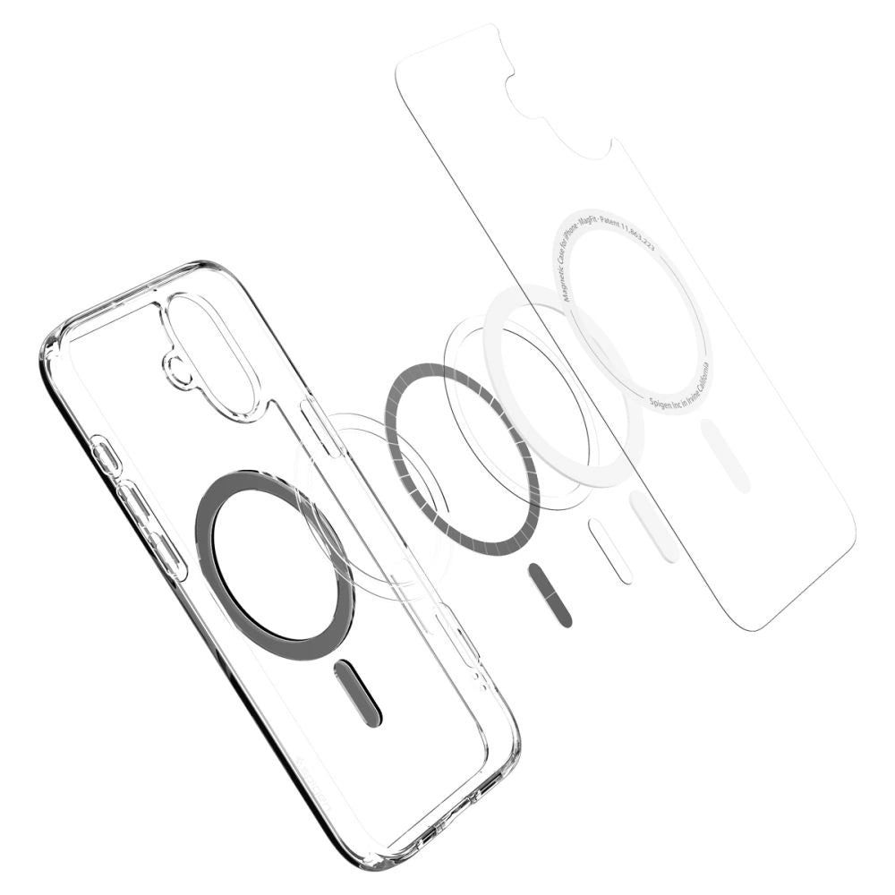 Spigen Ultra Hybrid Mag Case with MagSafe for iPhone 16 Plus - Black_3