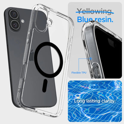 Spigen Ultra Hybrid Mag Case with MagSafe for iPhone 16 Plus - Black_6