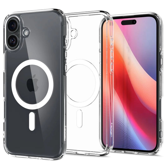 Spigen Ultra Hybrid Mag Case with MagSafe for iPhone 16 Plus - White_0