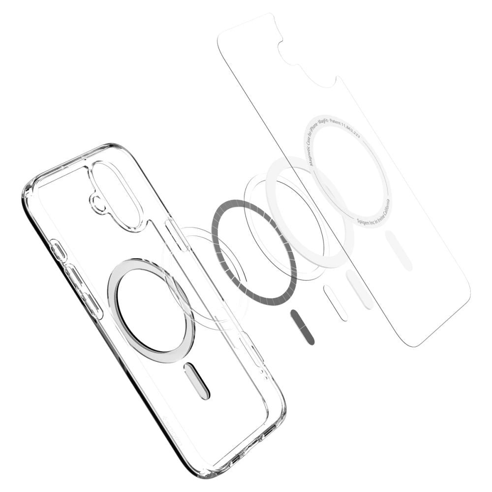 Spigen Ultra Hybrid Mag Case with MagSafe for iPhone 16 Plus - White_8