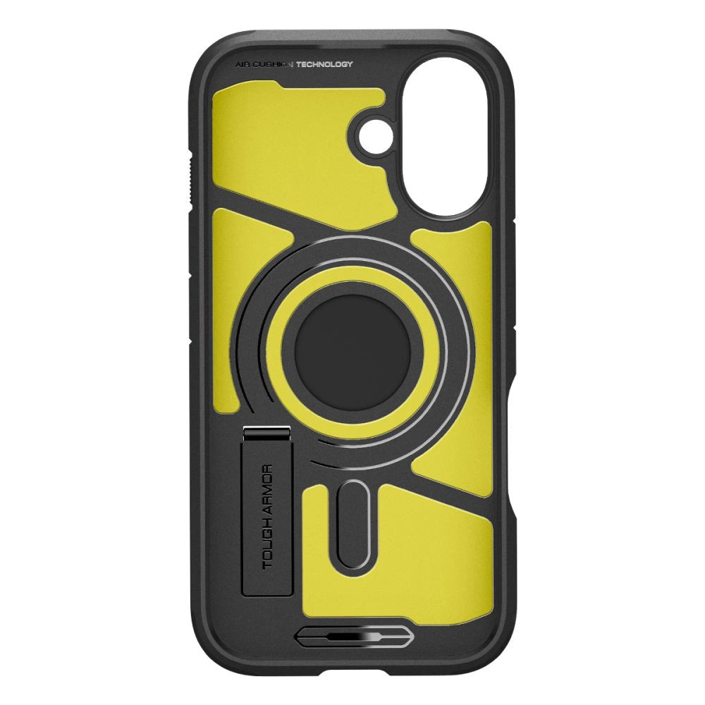 Spigen Tough Armor MagSafe Case with Stand for iPhone 16 Plus - Black_2