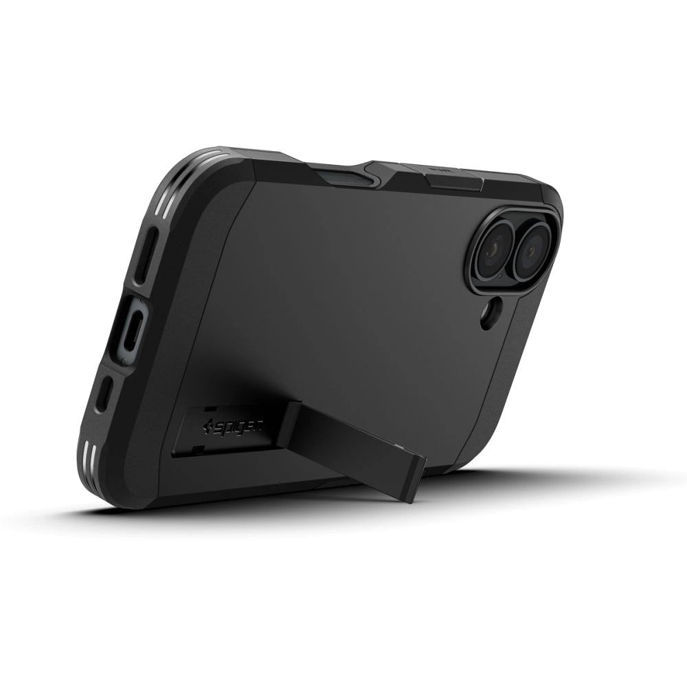 Spigen Tough Armor MagSafe Case with Stand for iPhone 16 Plus - Black_6