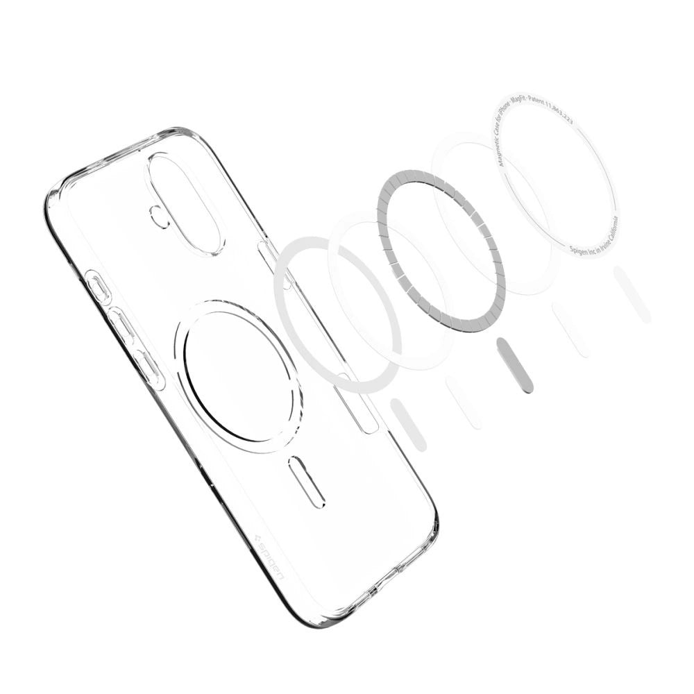 Spigen Liquid Crystal Mag Case with MagSafe for iPhone 16 Plus - Clear_6