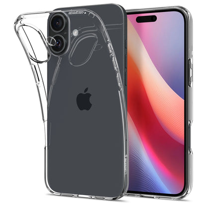 Spigen Liquid Crystal iPhone 16 Plus Case - Clear_7