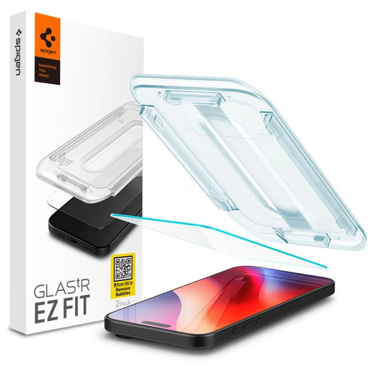 Spigen Glas.tR EZ Fit Tempered Glass for iPhone 16 Pro Max_0