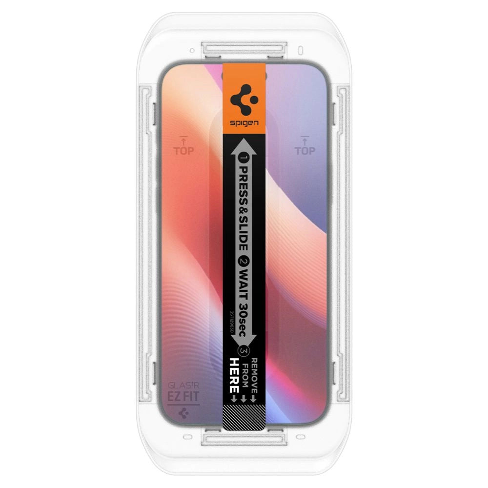 Spigen Glas.tR EZ Fit Tempered Glass for iPhone 16 Pro Max_4