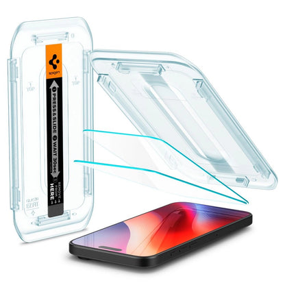 Spigen Glas.tR EZ Fit tempered glass for iPhone 16 Pro Max - 2 pcs._8