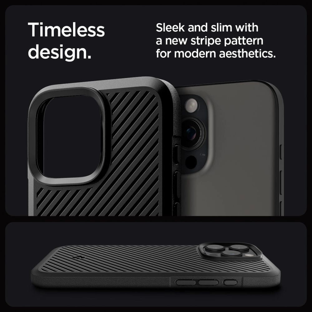 Spigen Core Armor Case for iPhone 16 Pro Max - Matte Black_6