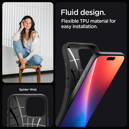 Spigen Core Armor Case for iPhone 16 Pro Max - Matte Black_8