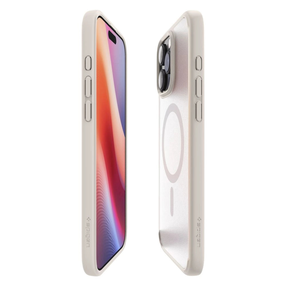 Spigen Ultra Hybrid Mag case with MagSafe for iPhone 16 Pro Max - titanium_3