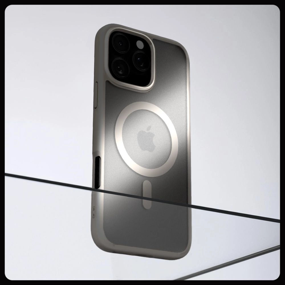 Spigen Ultra Hybrid Mag case with MagSafe for iPhone 16 Pro Max - titanium_5