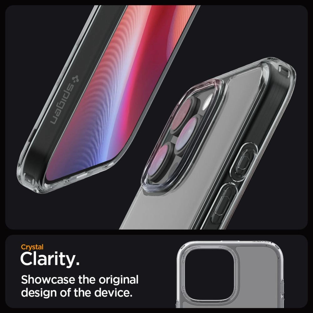 Spigen Ultra Hybrid Case for iPhone 16 Pro Max - Clear_8