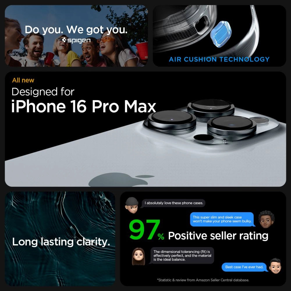 Spigen Ultra Hybrid case for iPhone 16 Pro Max - titanium_8