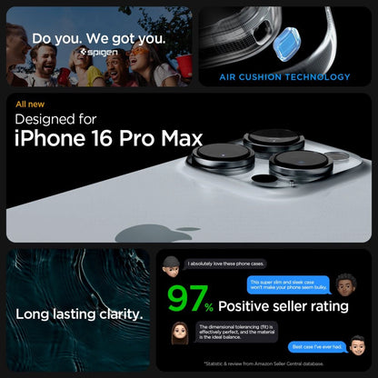 Spigen Ultra Hybrid case for iPhone 16 Pro Max - titanium_8