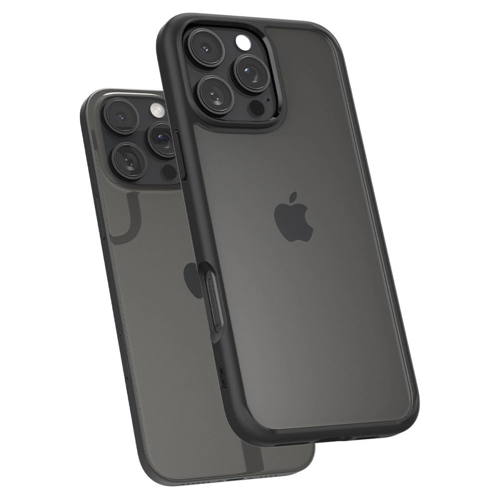 Spigen Ultra Hybrid Case for iPhone 16 Pro Max - Matte Black_4