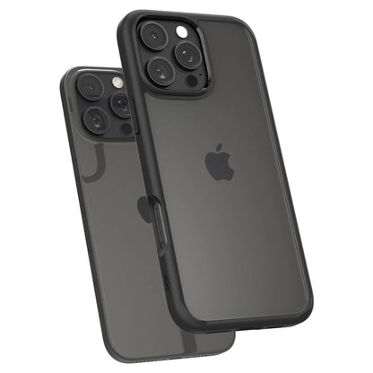 Spigen Ultra Hybrid Case for iPhone 16 Pro Max - Matte Black_4