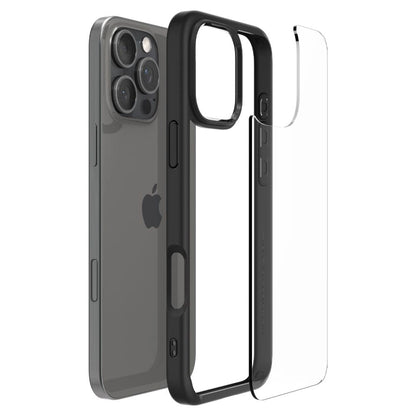 Spigen Ultra Hybrid Case for iPhone 16 Pro Max - Matte Black_6
