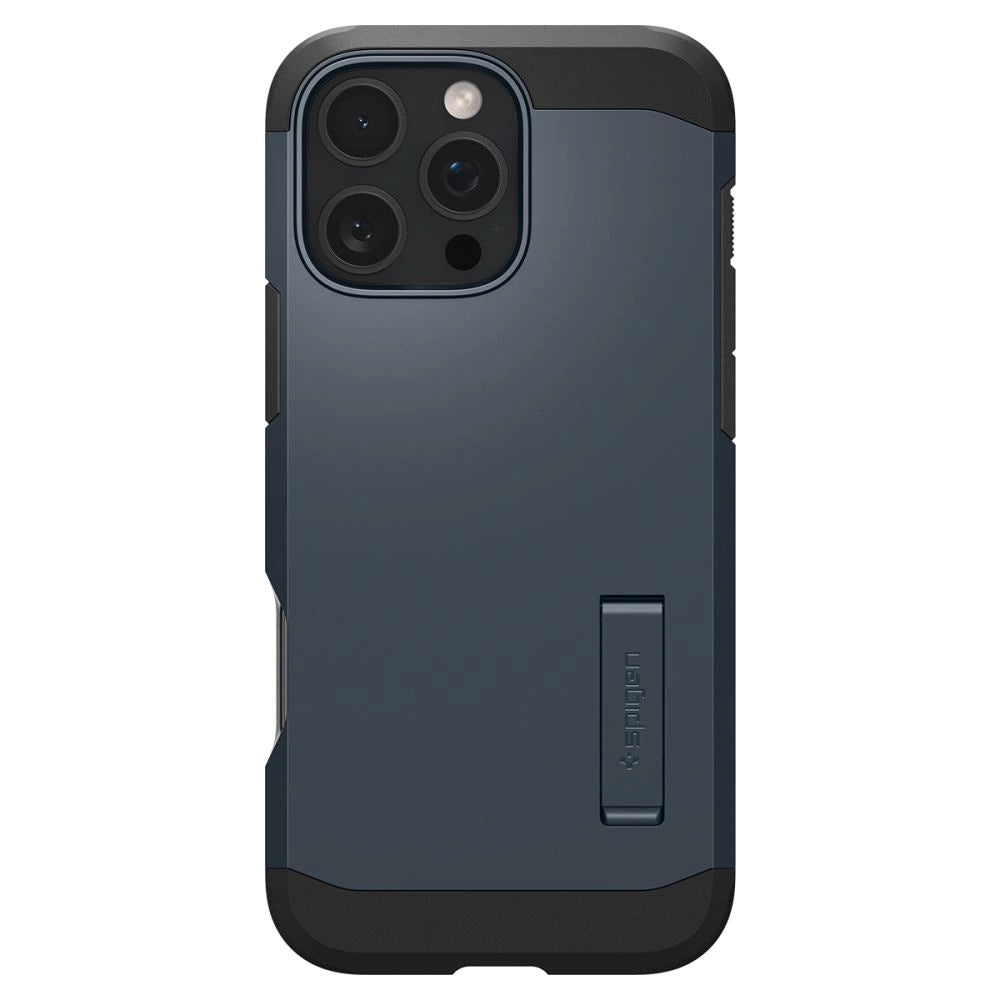 Spigen Tough Armor MagSafe Case with Stand for iPhone 16 Pro Max - Dark Gray_1