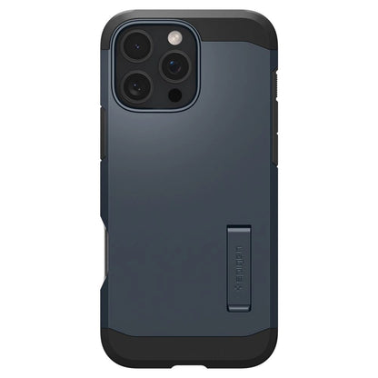 Spigen Tough Armor MagSafe Case with Stand for iPhone 16 Pro Max - Dark Gray_1